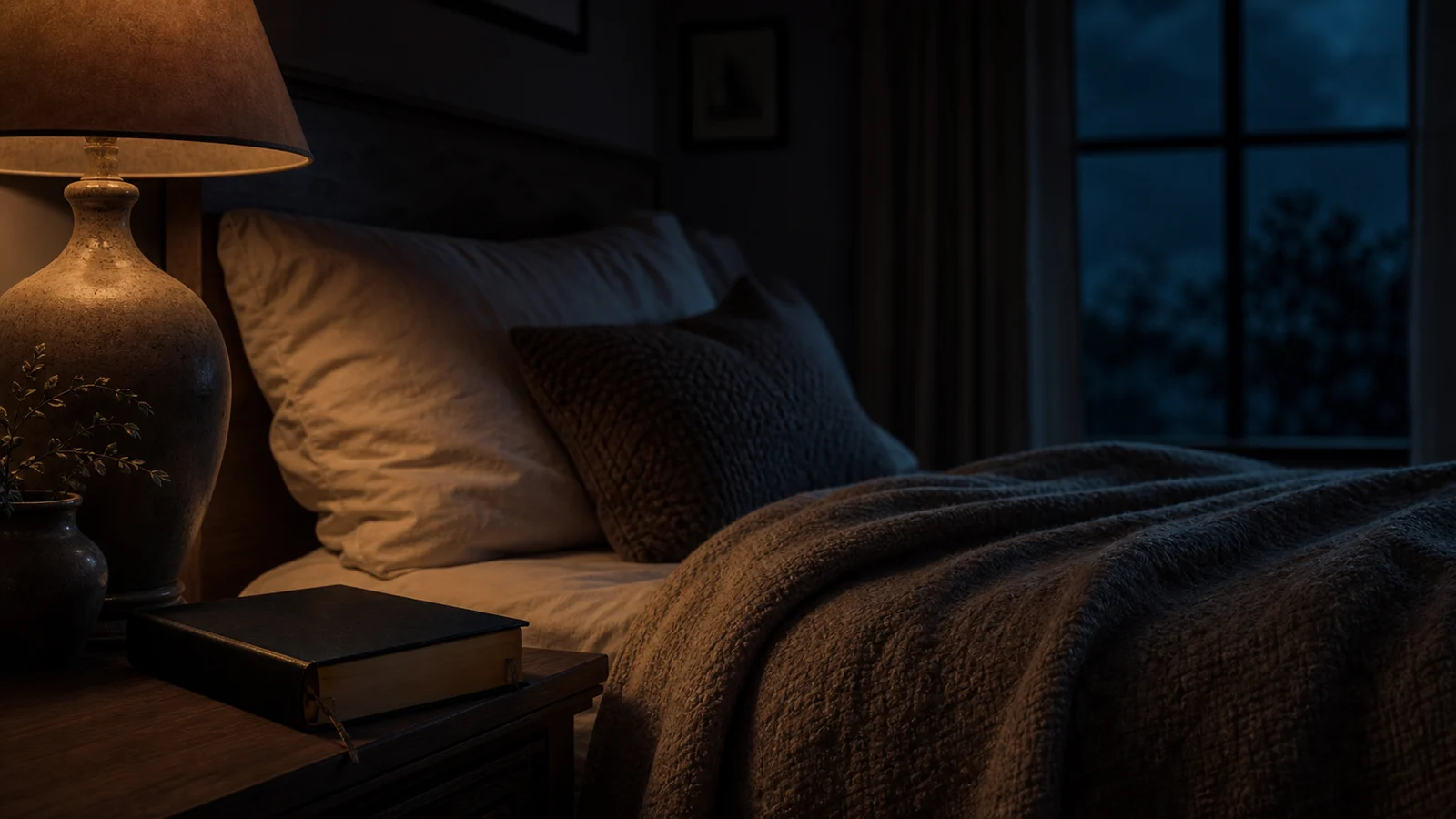 Closing prayer image for Bedtime Bible Meditation | Scripture Prayer for Sleep