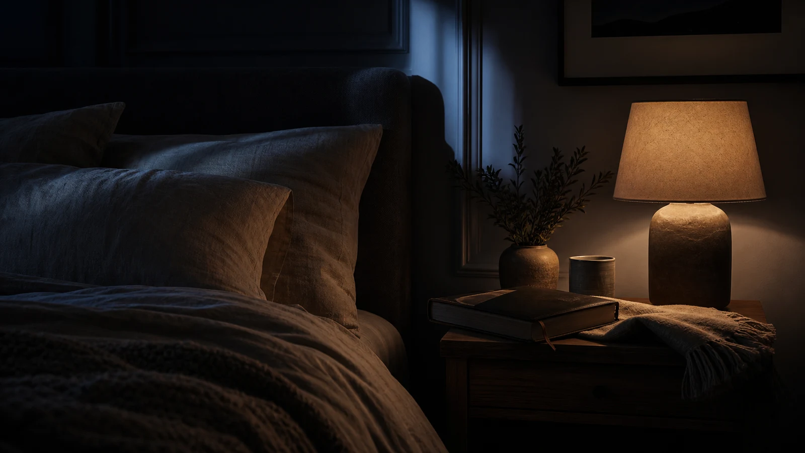Closing prayer image for Bible Sleep Meditation for Tonight