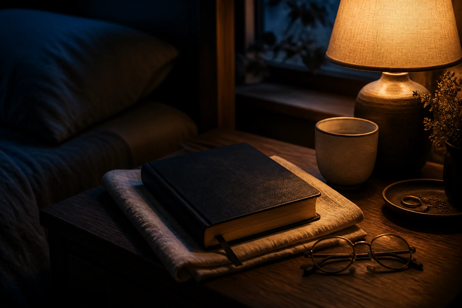 Scripture practice image for Bible Sleep Meditation for Tonight