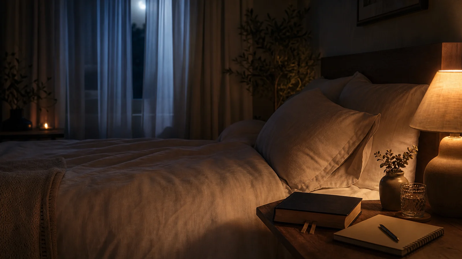 Closing prayer image for Bible Verses for Sleep, Quoted and Ready