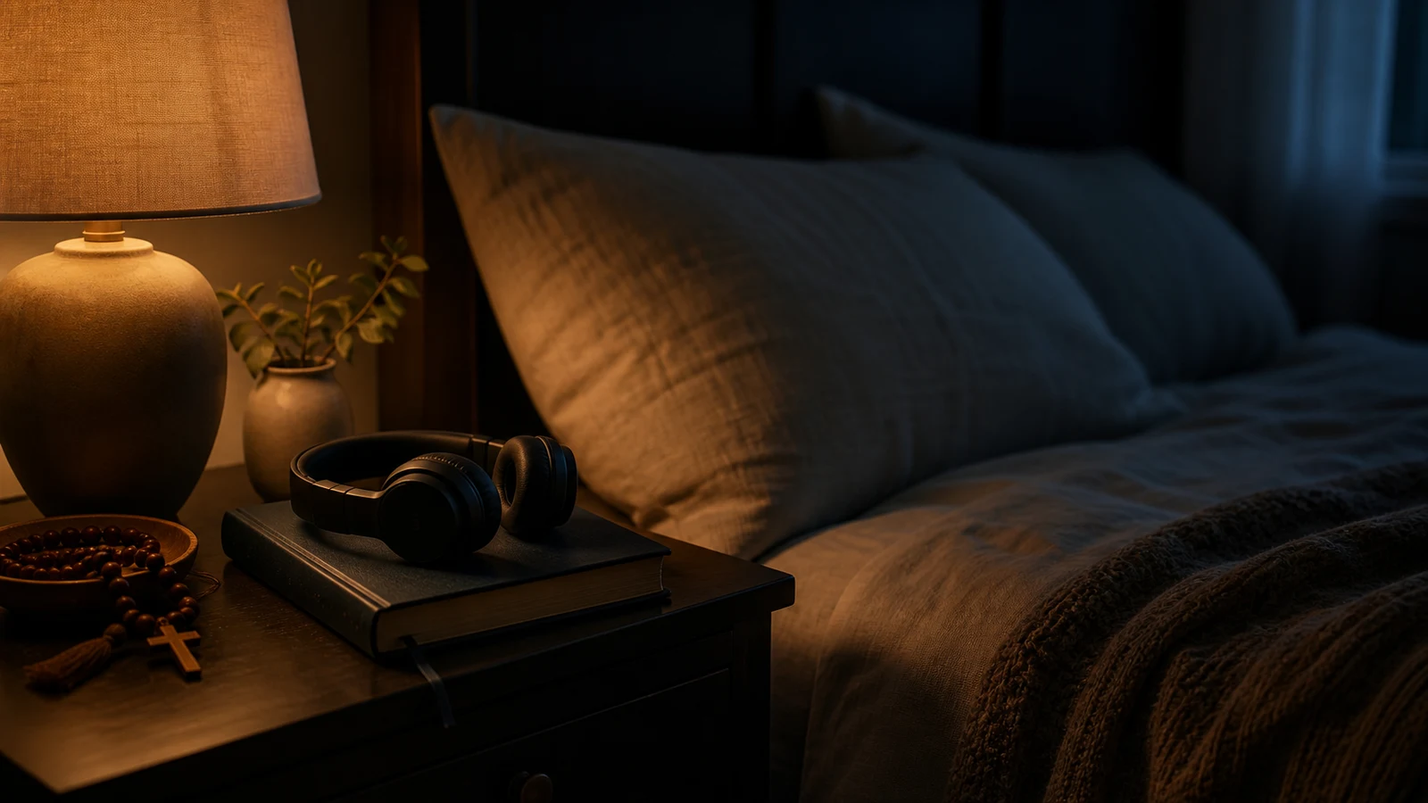Closing prayer image for A Christian Guided Sleep Meditation for Tonight