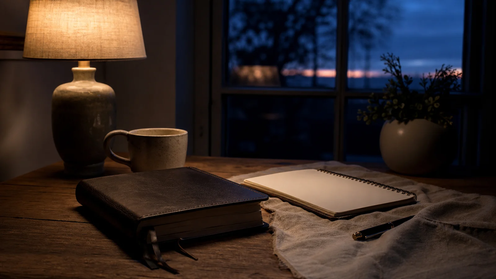 Closing prayer image for Daily Bible Reading and Meditation | A Sustainable Practice