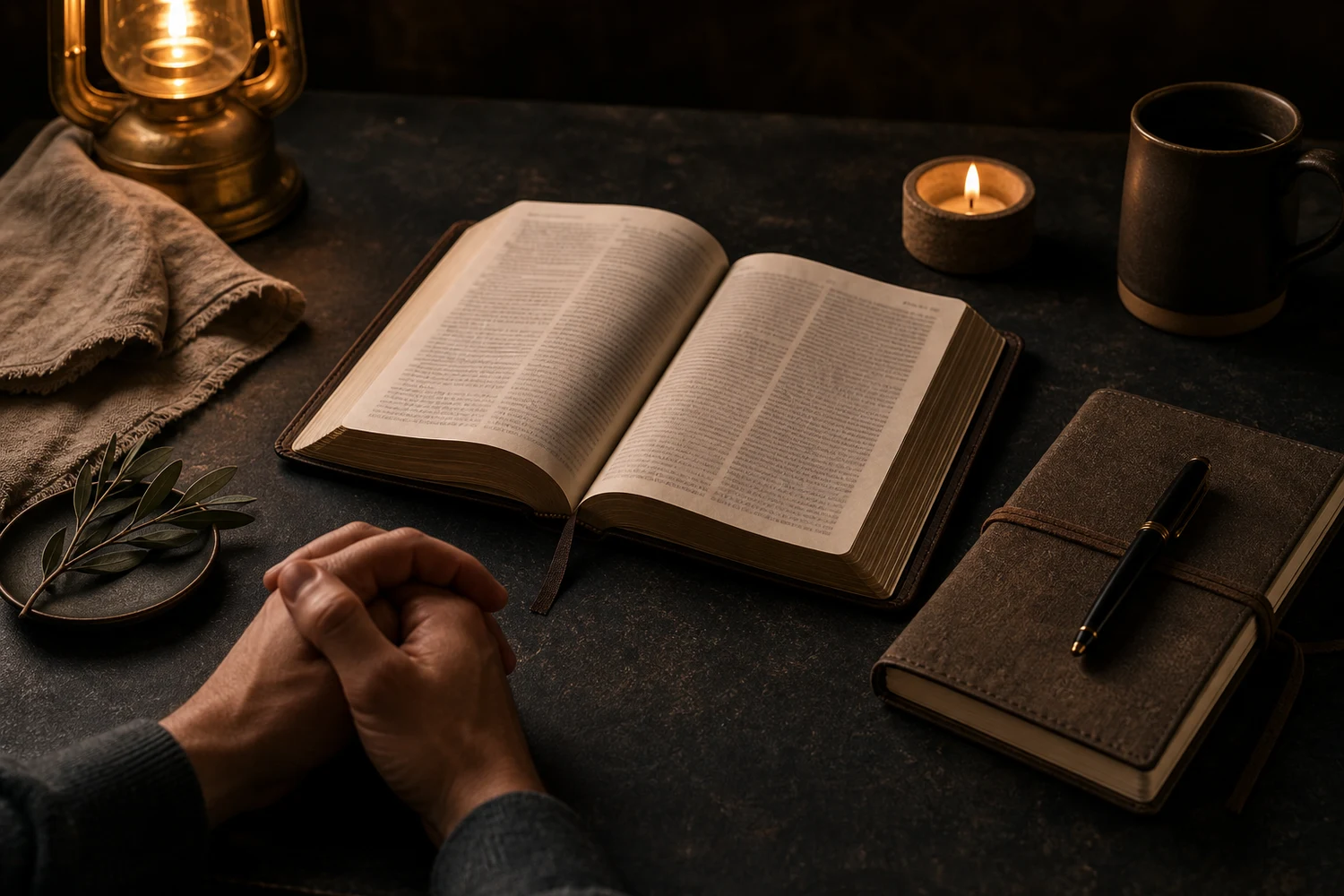 Scripture practice image for Daily Meditation and Prayer | Christian Scripture Rhythm