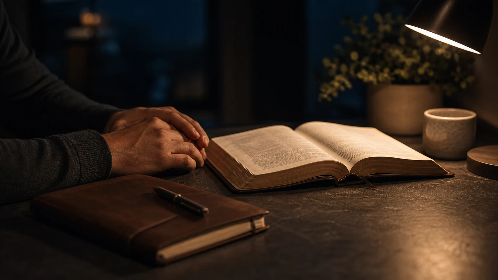 Closing prayer image for Daily Scripture Reading and Prayer | Bible-Based Practice