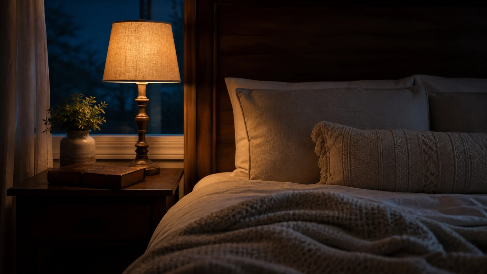 Closing prayer image for Prayer Meditation for Sleep | Christian Bedtime Practice