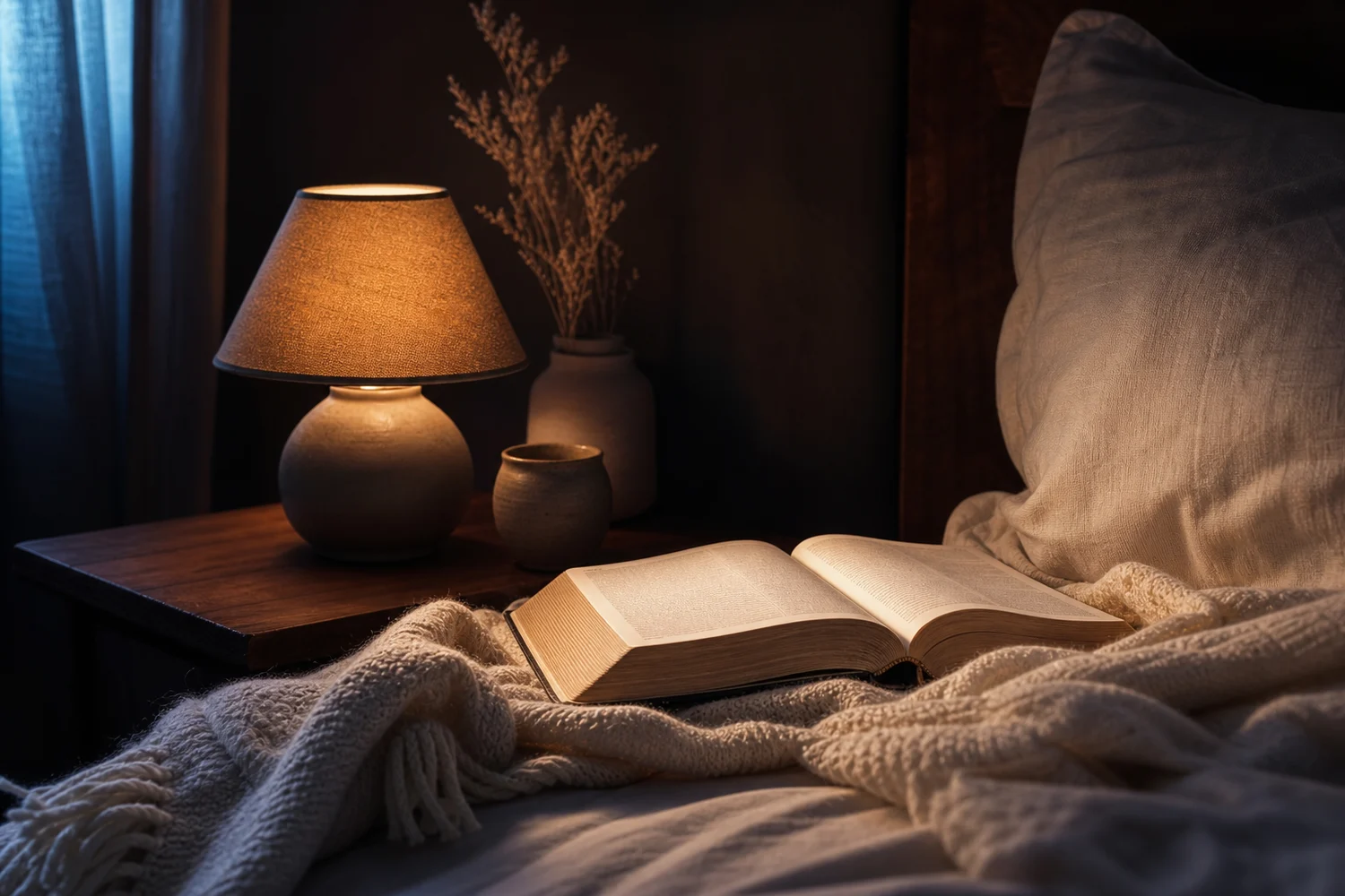 Scripture practice image for Scripture About Rest and Sleep | Bible Bedtime Meditation